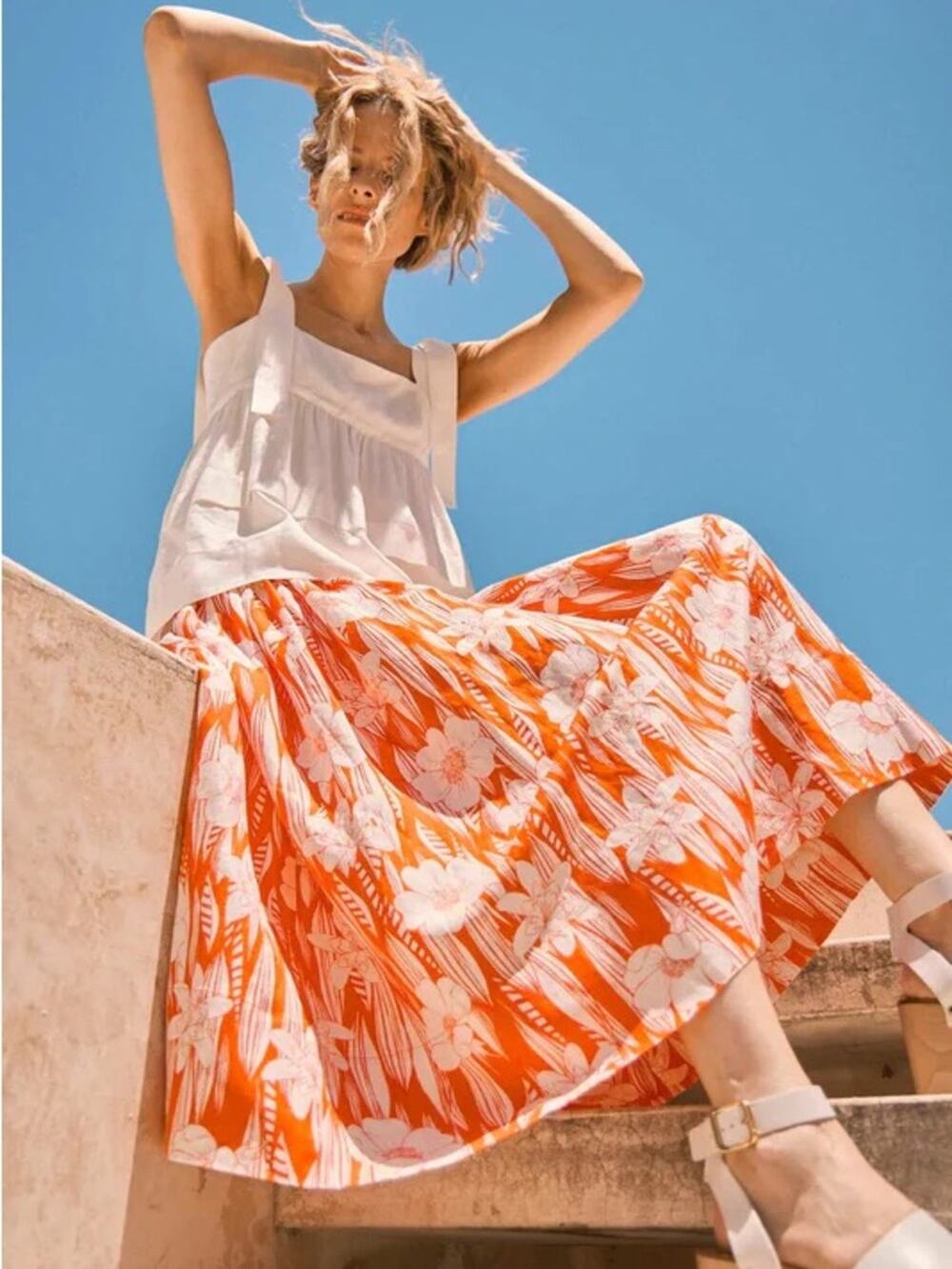 Hunter Bell Fallon Skirt Scarlett Lei